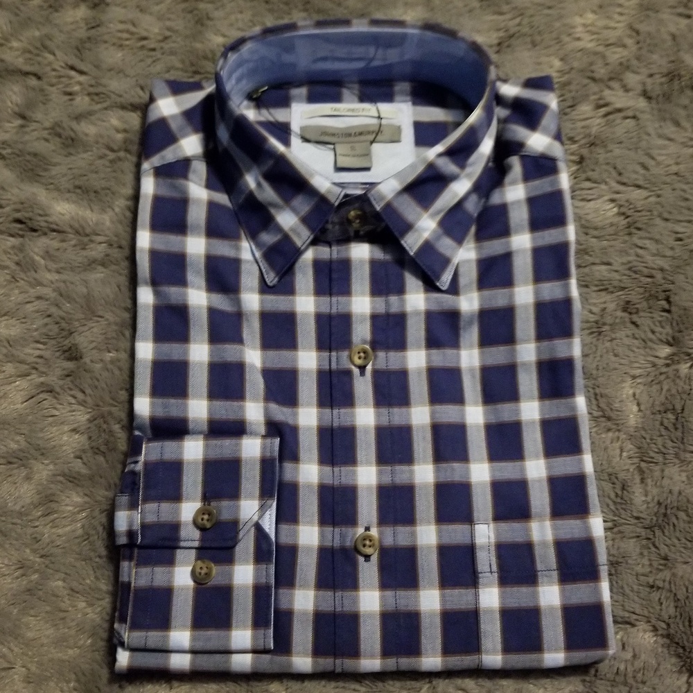Johnston & Murphy Shirt LS NWOT